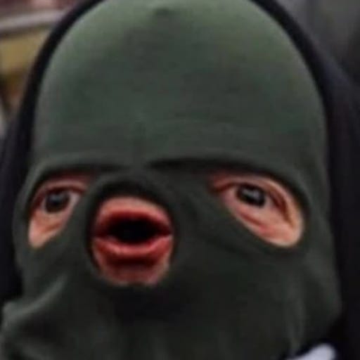 Funny picture of a person in a touque